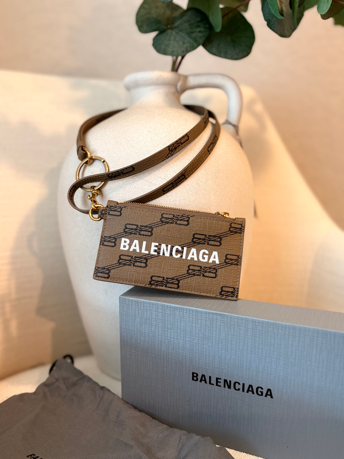 Balenciaga Lanyard Card Case