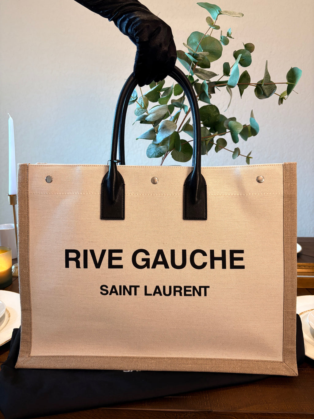 Saint Laurent Rive Gauche Tote