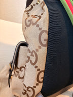 Gucci Monogram Jumbo GG canvas Backpack