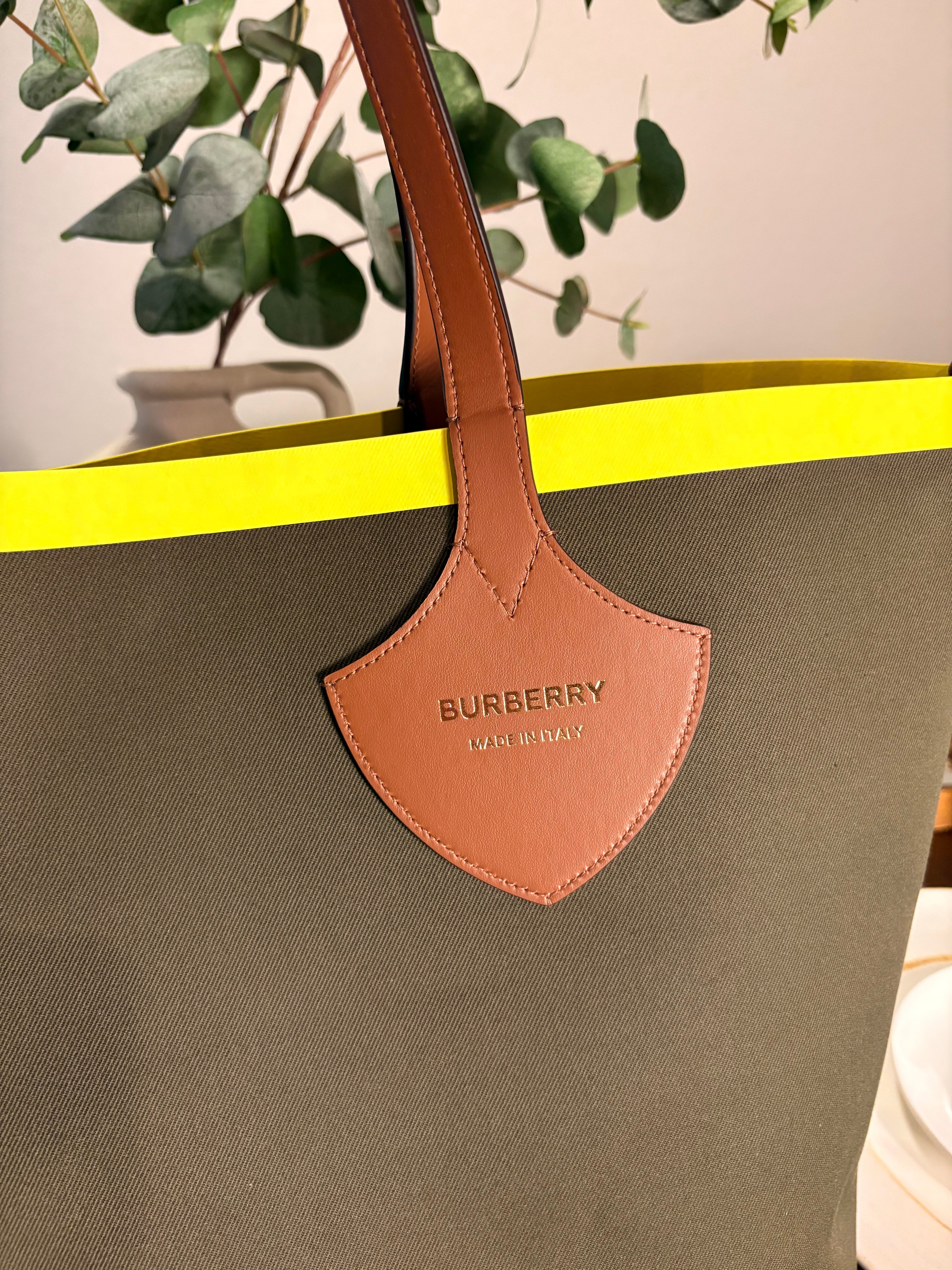 Burberry Check Tote