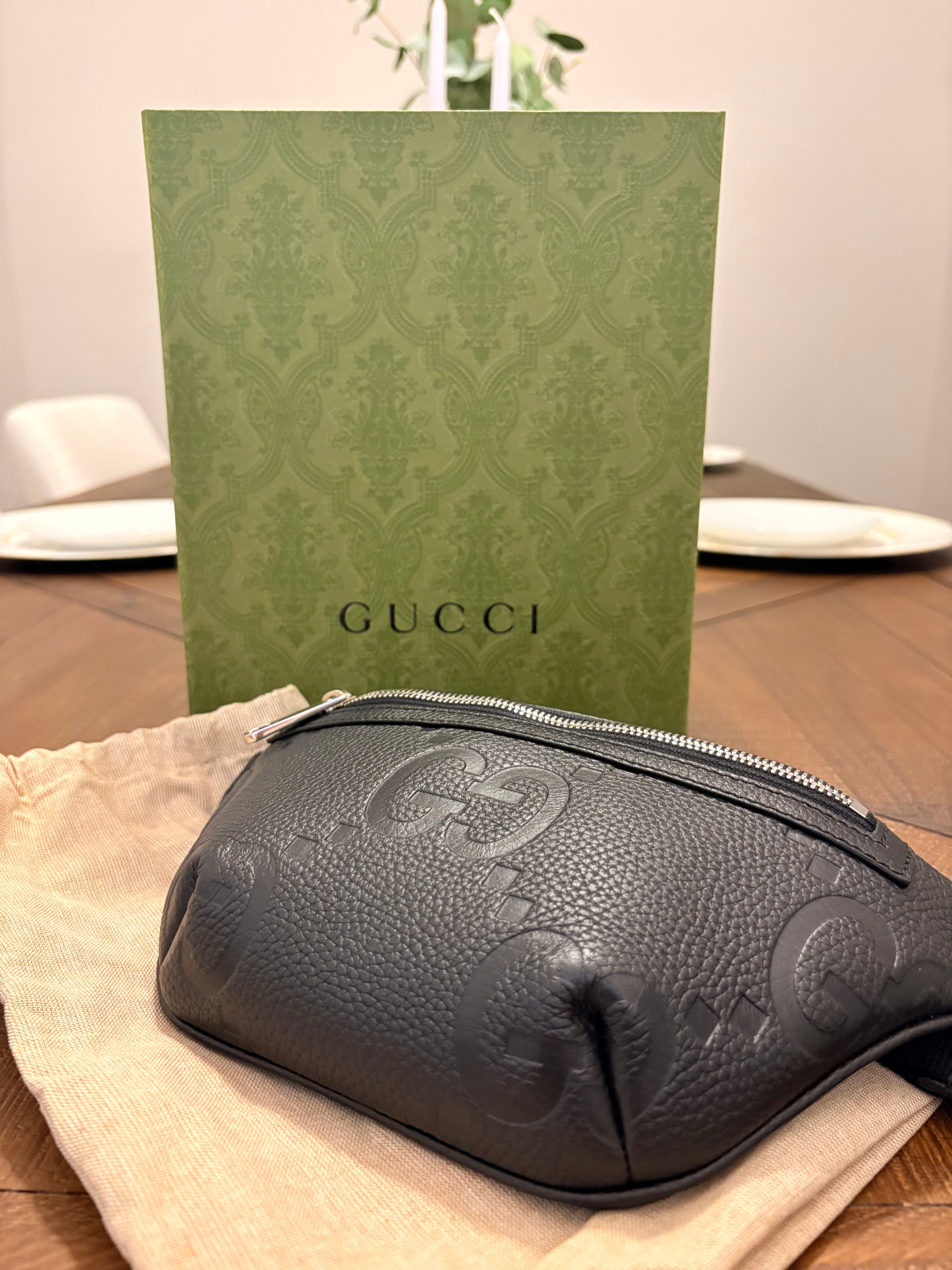Gucci Jumbo GG bumbag