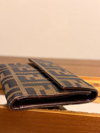 Vintage Fendi Zucca Wallet | Circa 2001–2003