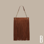 SAINT LAURENT 
Large Grace Hobo Bag In Brown