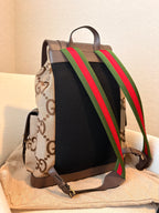 Gucci Monogram Jumbo GG canvas Backpack