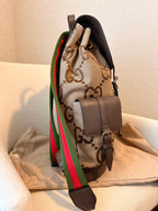 Gucci Monogram Jumbo GG canvas Backpack