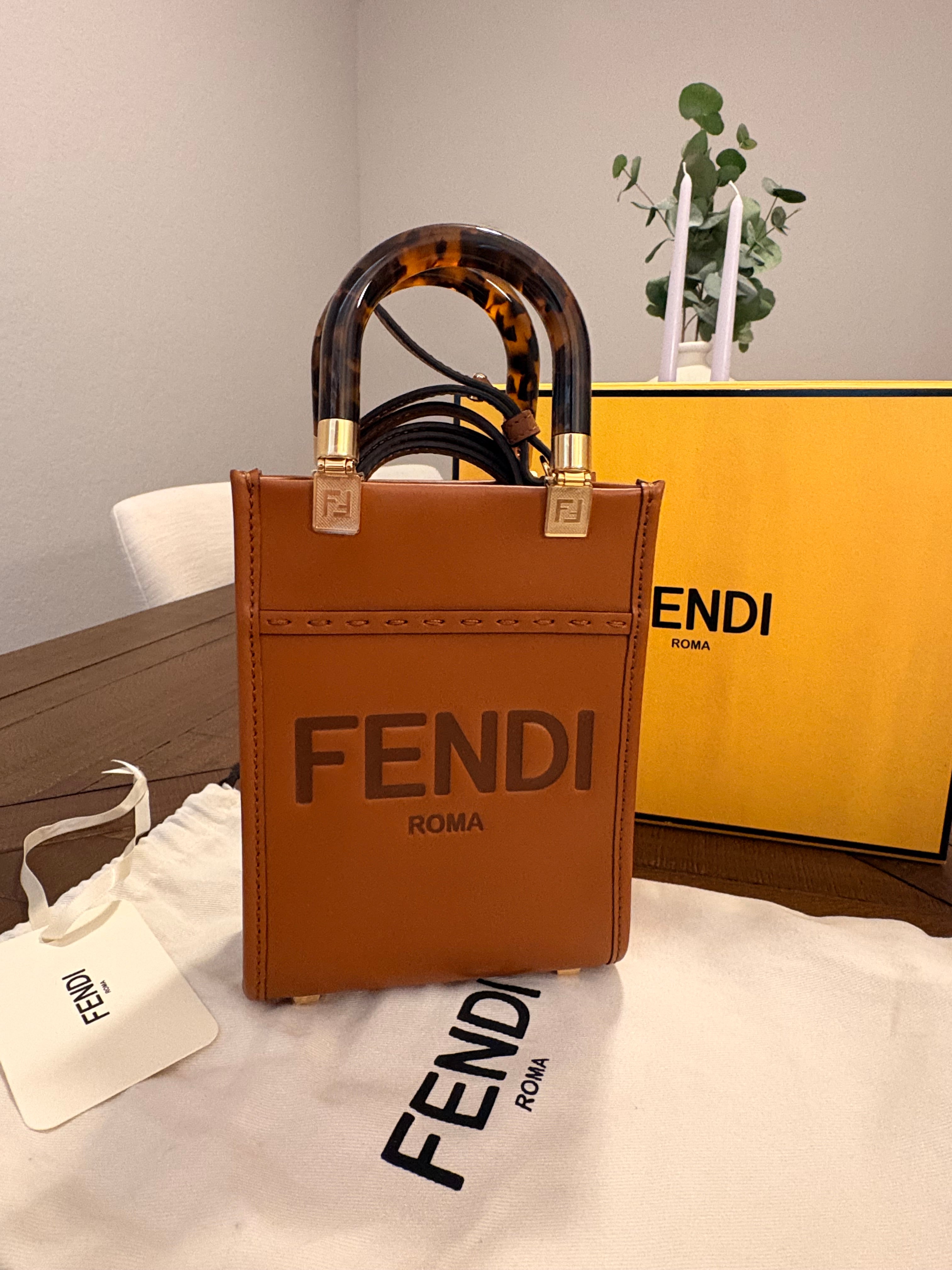Fendi Mini Sunshine Shopper
