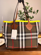 Burberry Check Tote