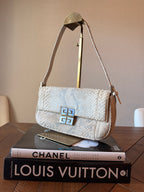 Vintage Givenchy Python Mama Shoulder