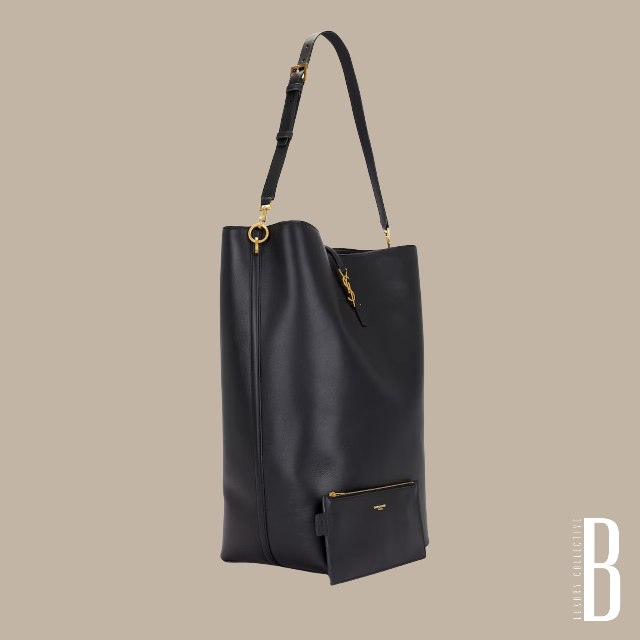 SAINT LAURENT 
Le 37 Oversized Bucket Bag