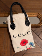 Gucci Chateau Marmont Drawstring Canvas Tote