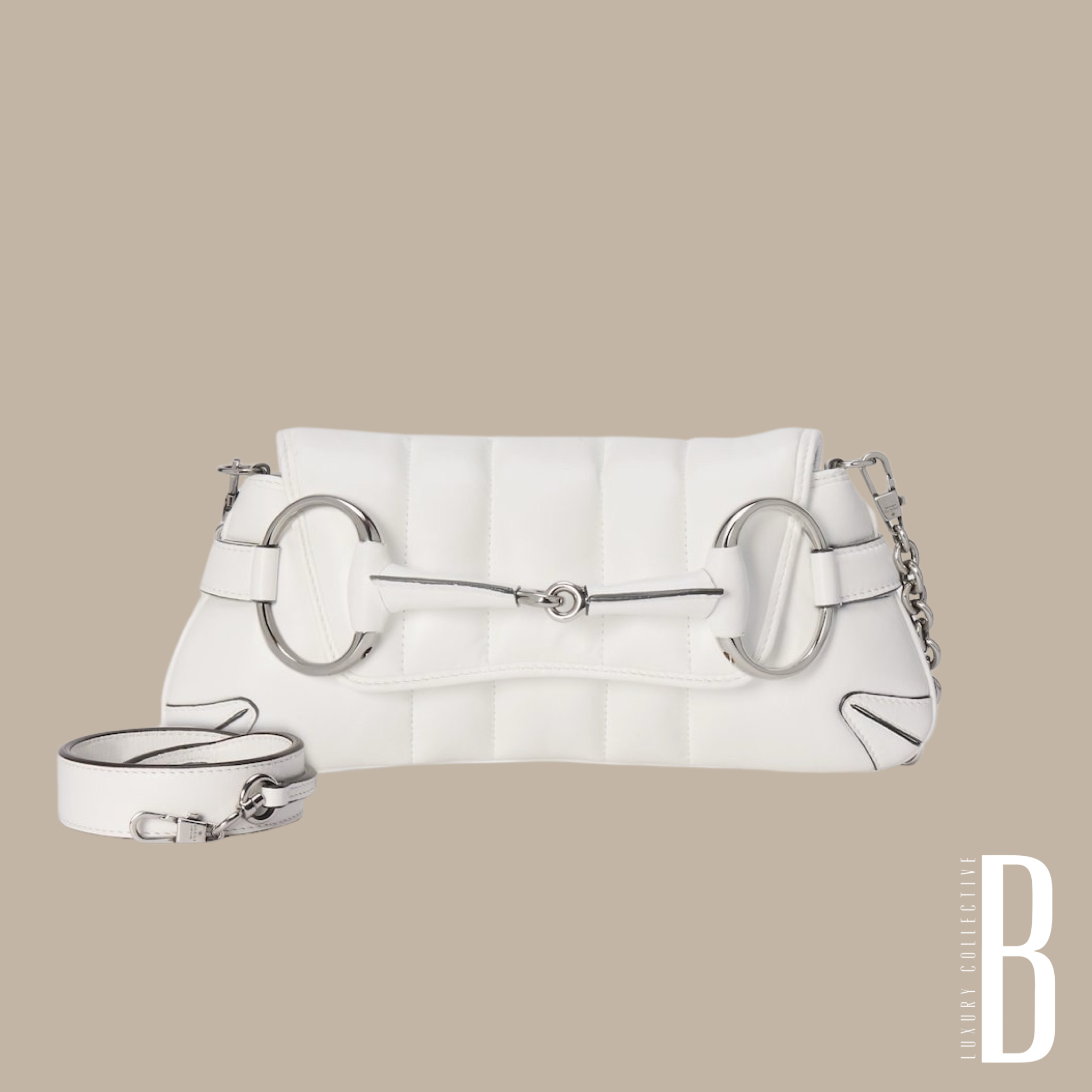Gucci Horsebit Chain Shoulder Vertical quilted leather small
