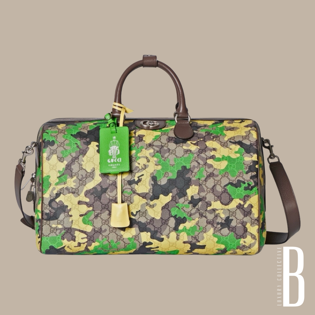 Gucci GG Camouflage Luggage Medium