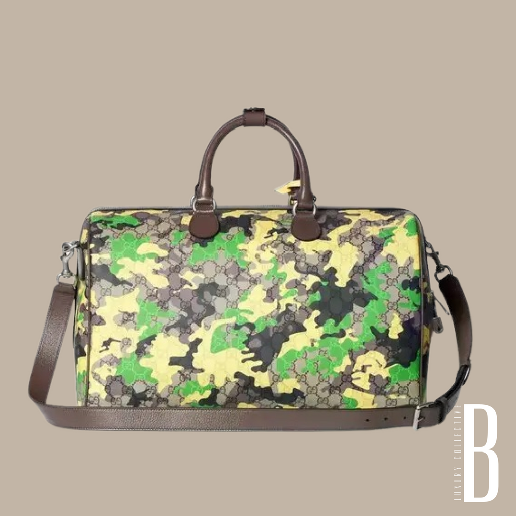 Gucci GG Camouflage Luggage Medium