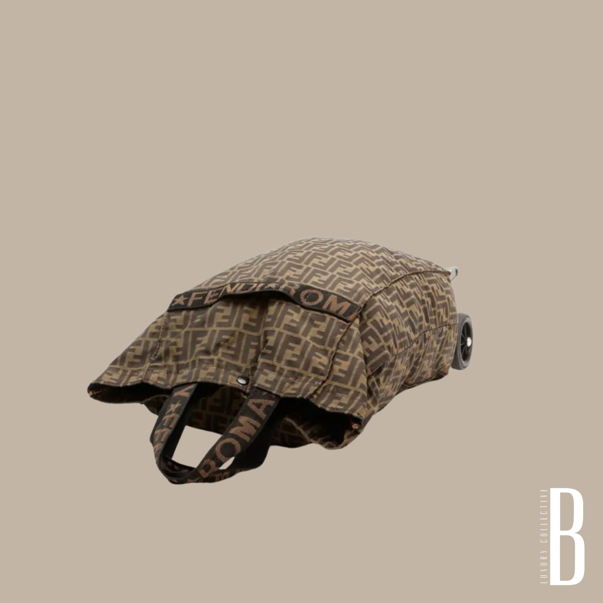 Fendi Zucca Travel Trolley