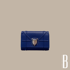 Christian Dior Blue Diorama Wallet