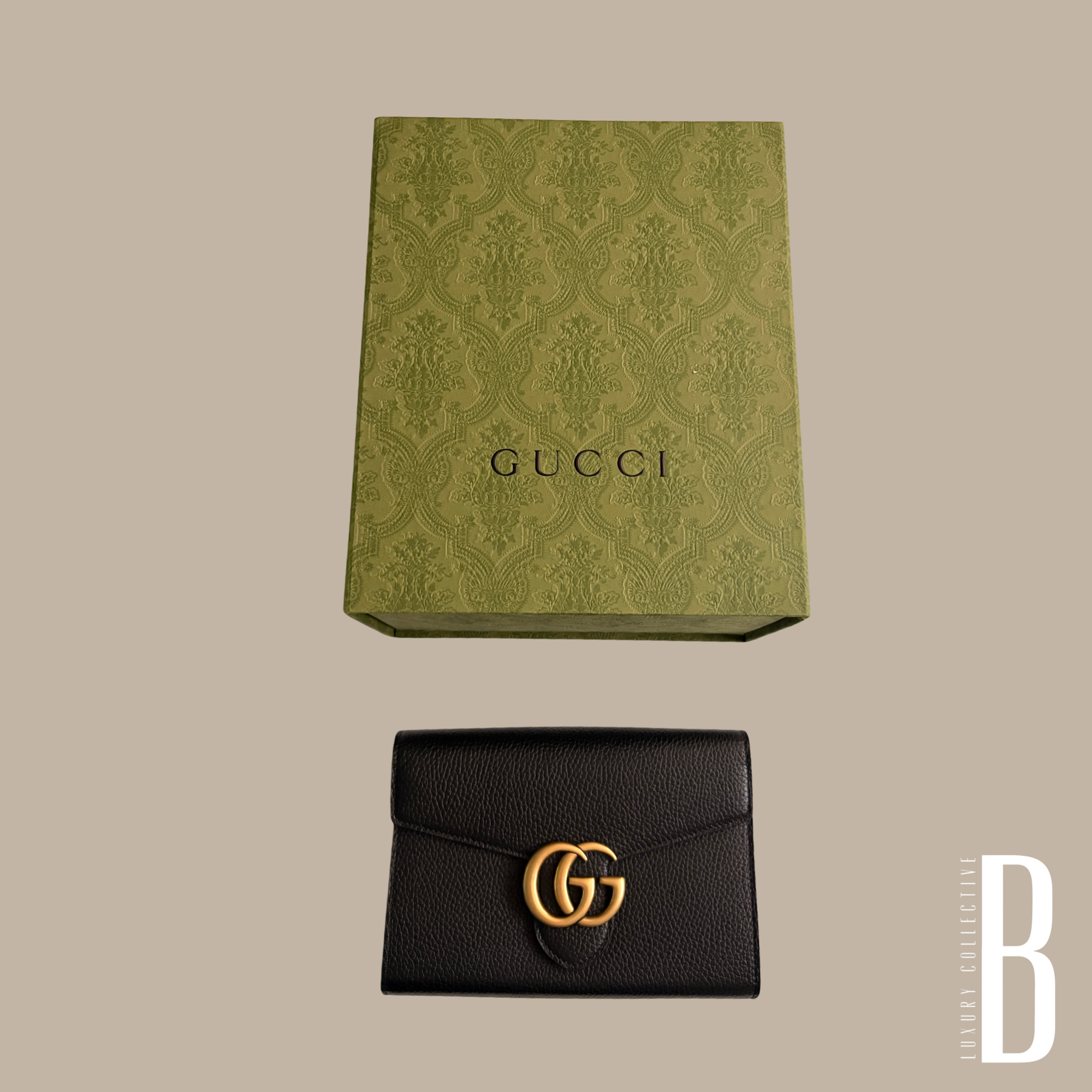 GUCCI GG Marmont Leather crossbody bag