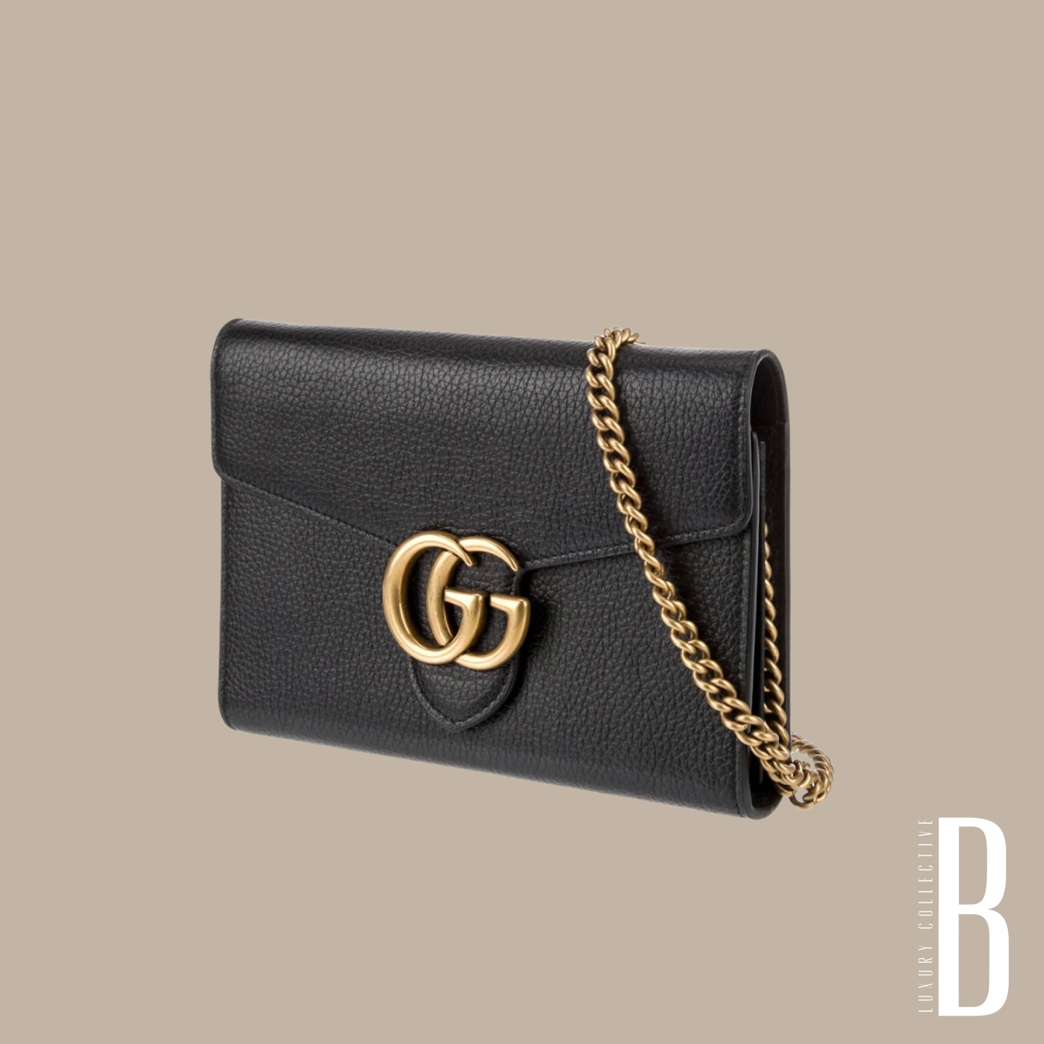GUCCI GG Marmont Leather crossbody bag