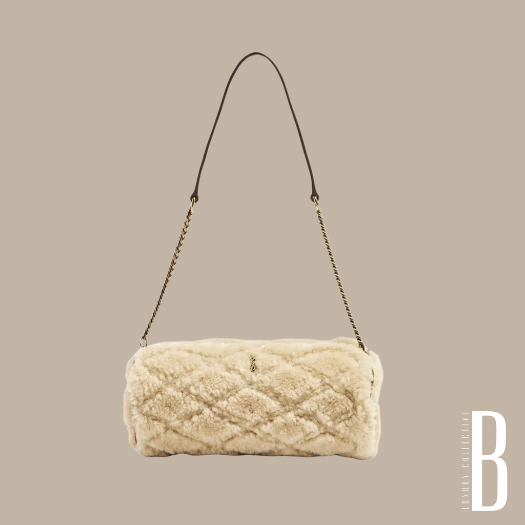 YSL Shearling Tube