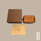 Loewe Anagram Pouch Bronze