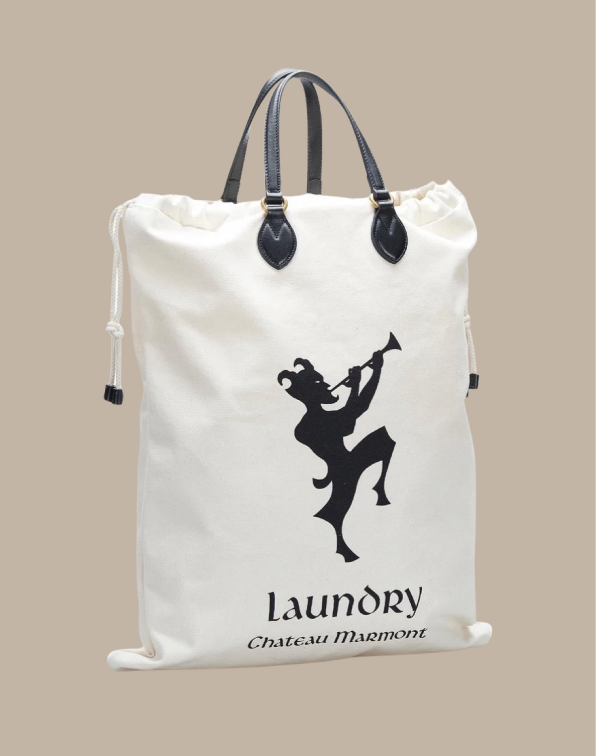 Gucci Chateau Marmont Drawstring Canvas Tote