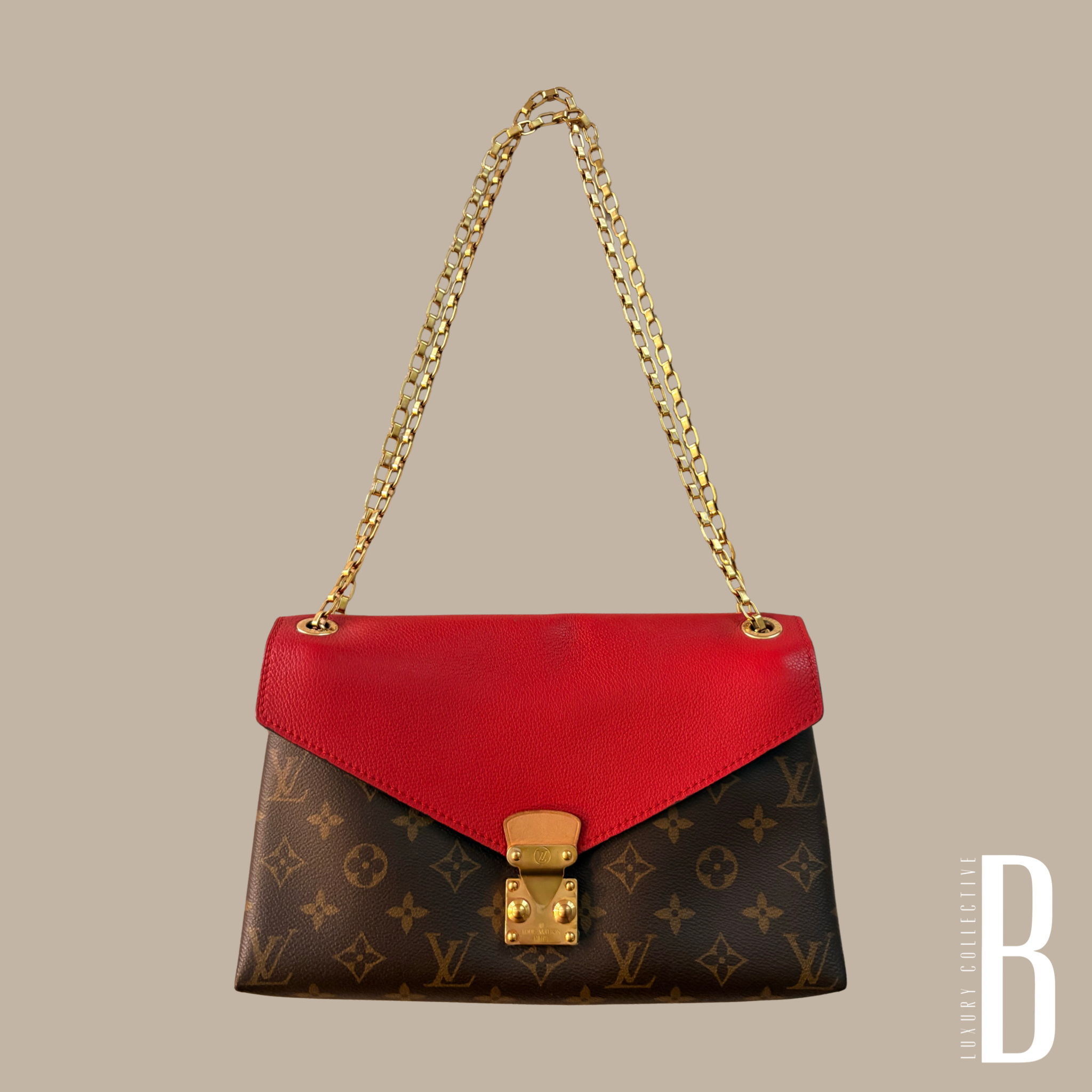 Louis Vuitton Pallas Chain Shoulder Bag