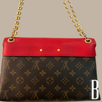 Louis Vuitton Pallas Chain Shoulder Bag