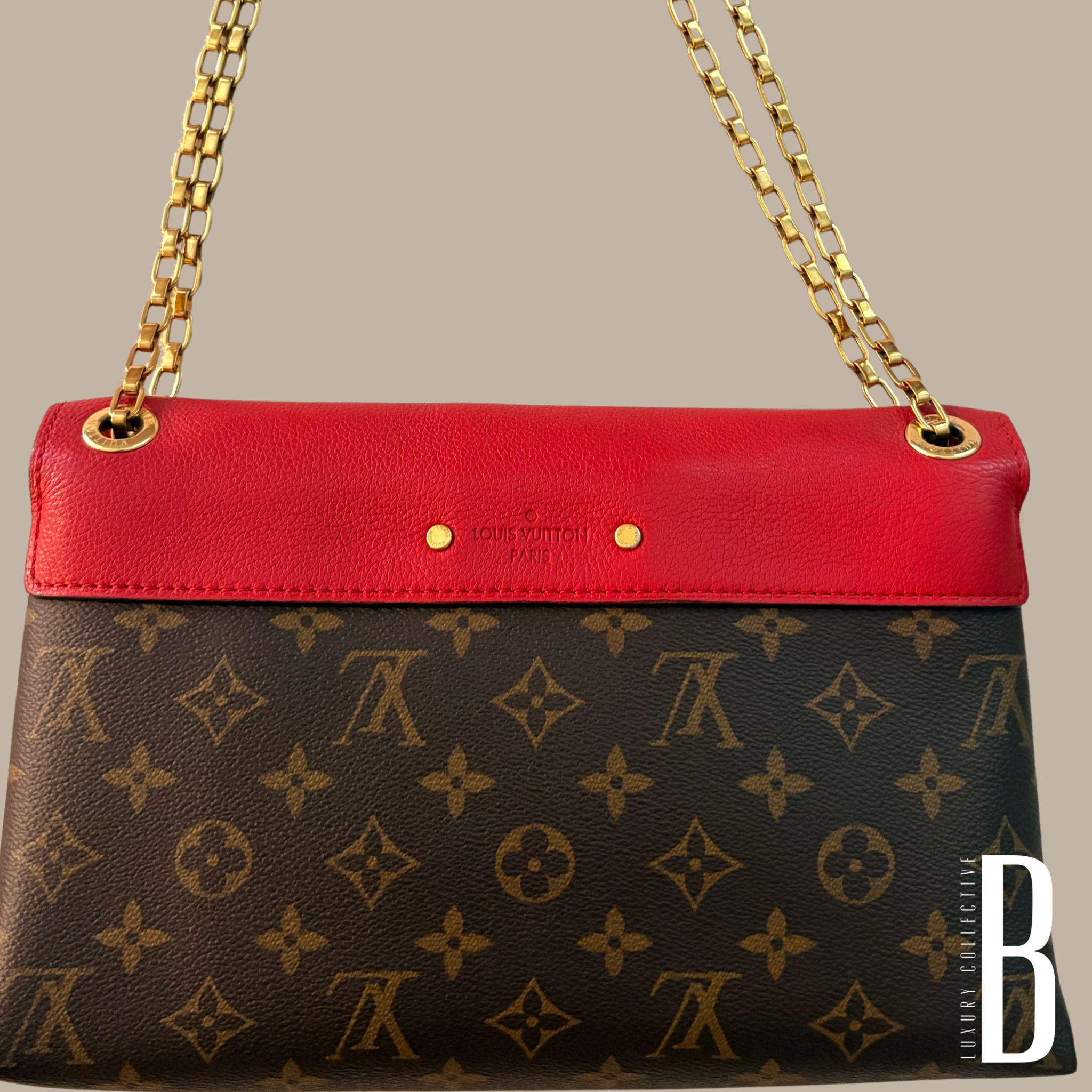 Louis Vuitton Pallas Chain Shoulder Bag