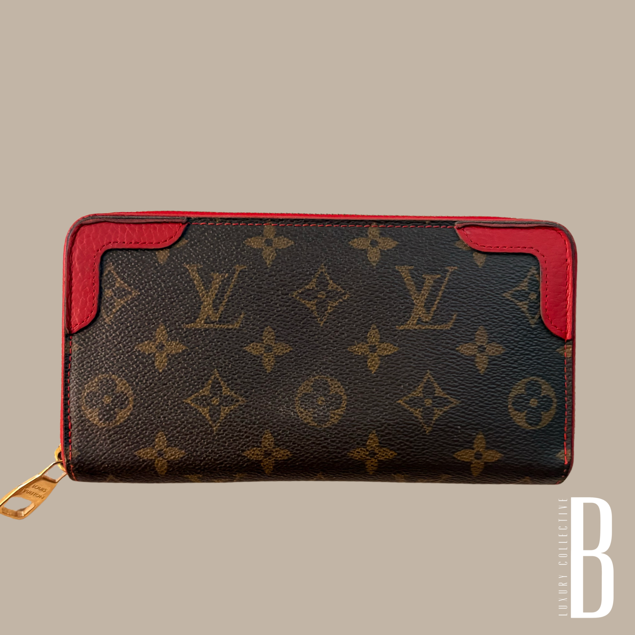 Louis Vuitton Retiro Long Zip Around Wallet