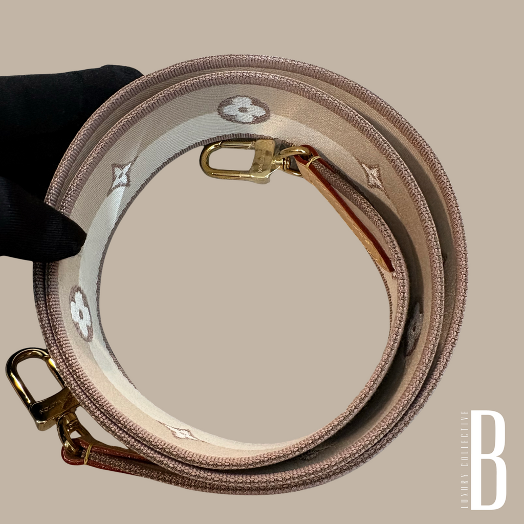 Authentic Louis Vuitton Jacquard Bandoulière Shoulder Strap