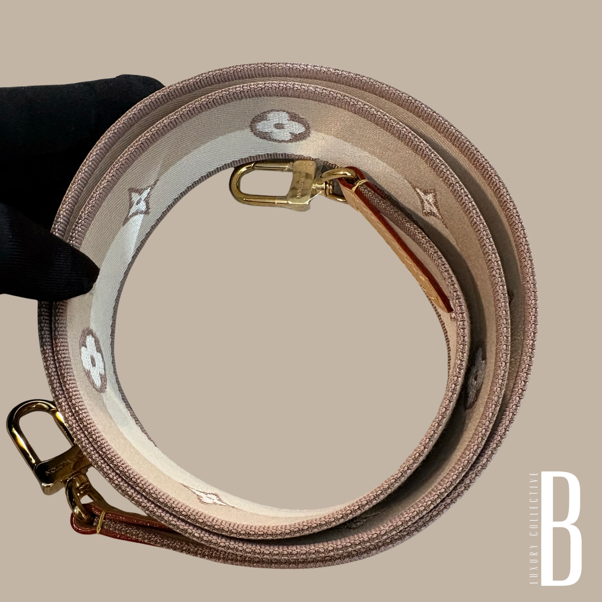 Authentic Louis Vuitton Jacquard Bandoulière Shoulder Strap