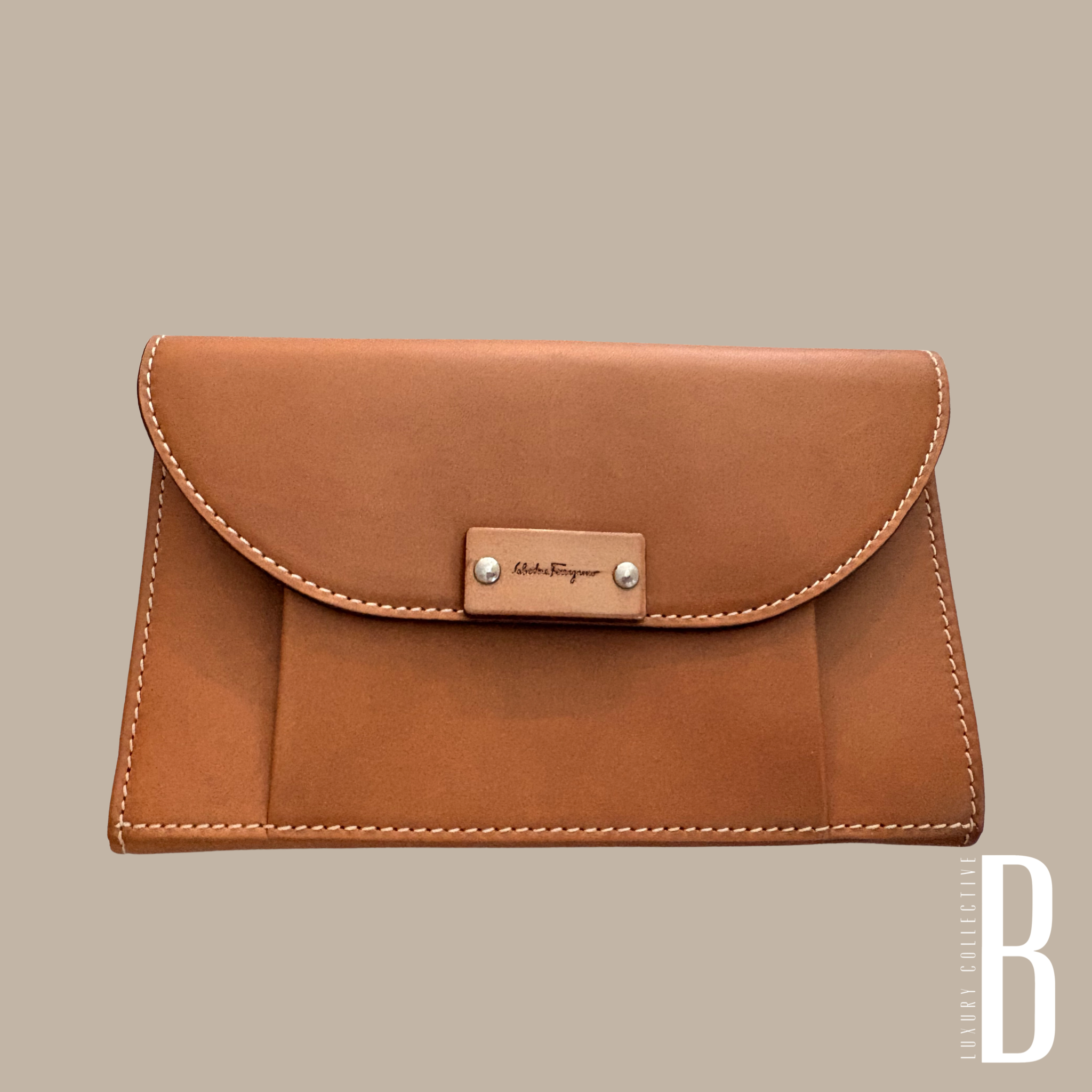 Salvatore Ferragamo Gancini Leather Wallet