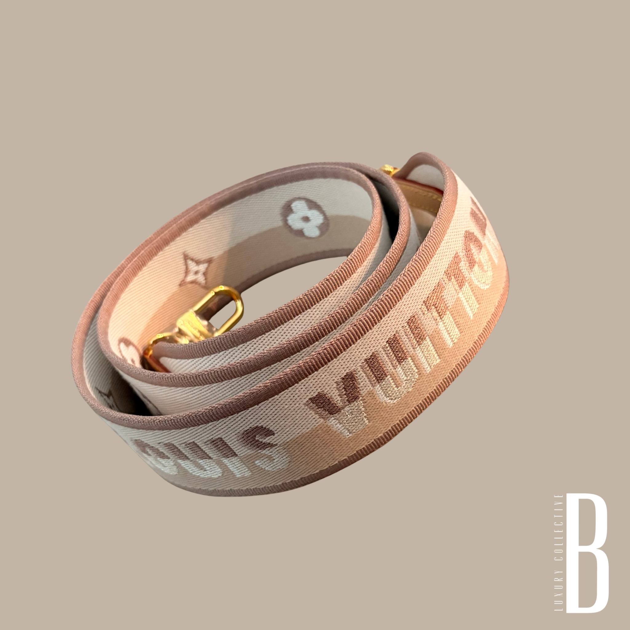 Authentic Louis Vuitton Jacquard Bandoulière Shoulder Strap